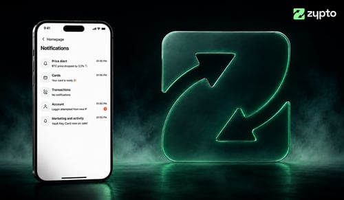 Never Miss a Move in Zypto App