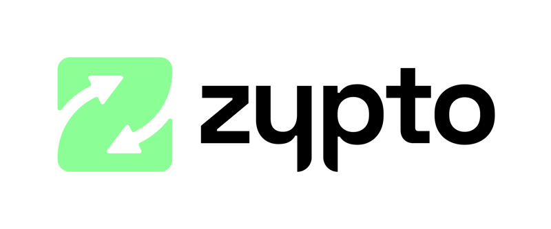 Zypto logo on light