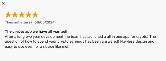 Zypto App Review on App Store