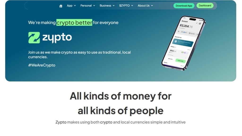 Zypto Crypto Project Development