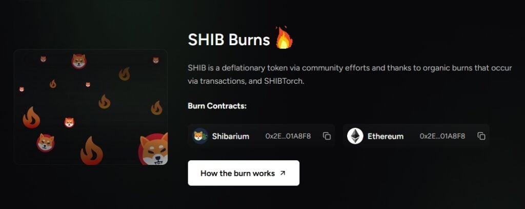 Shiba Inu Burns