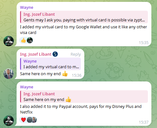 Spending Zypto App ZYP Rewards