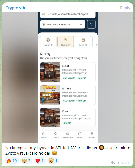 Spending Zypto App ZYP Rewards
