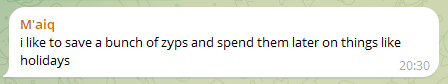 Spending Zypto App ZYP Rewards